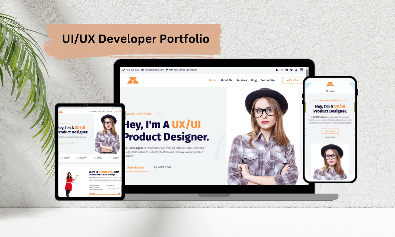 UI/UX Developer Portfolio