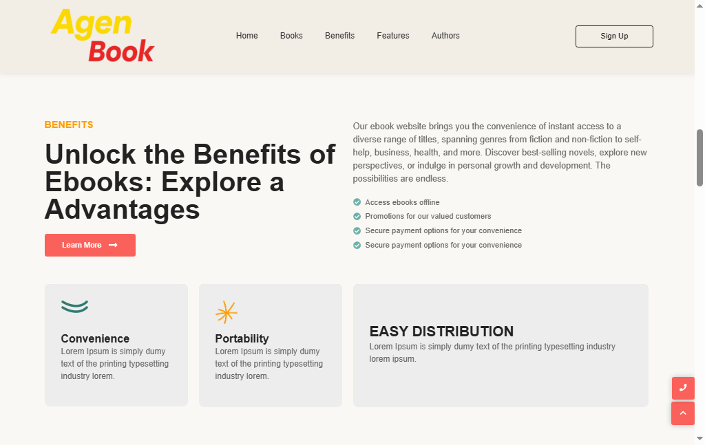 Project Screenshot 2 of the search results page